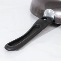 Сковорода Forever, d=28 см, съёмная ручка, антипригарное покрытие, цвет тёмно-серый