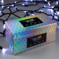 Гирлянда «Нить» 10 м, IP65, УМС, тёмная нить, 100 LED, свечение белое, 220 В Гирлянда «Нить» 10 м, IP65, УМС, тёмная нить, 100 LED, свечение белое, 220 В