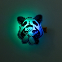 Заколка для волос светящаяся &laquo;Милашка Чиби&raquo;, 3 х 3 см