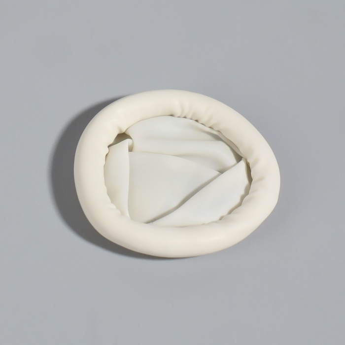 Набор напальчников, латексные, 100 шт, d - 2,6 &times; 6,8 см, цвет белый