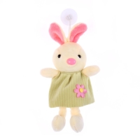 Мягкая игрушка «Зайка в платье», на приоске, цвета МИКС Мягкая игрушка «Зайка в платье», на приоске, цвета МИКС