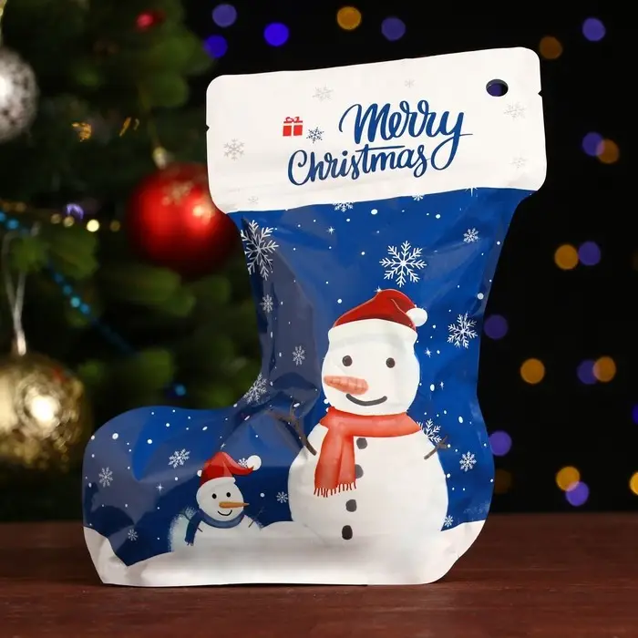 Пакет подарочный, с zip - lock застежкой 15&times;24.5 см