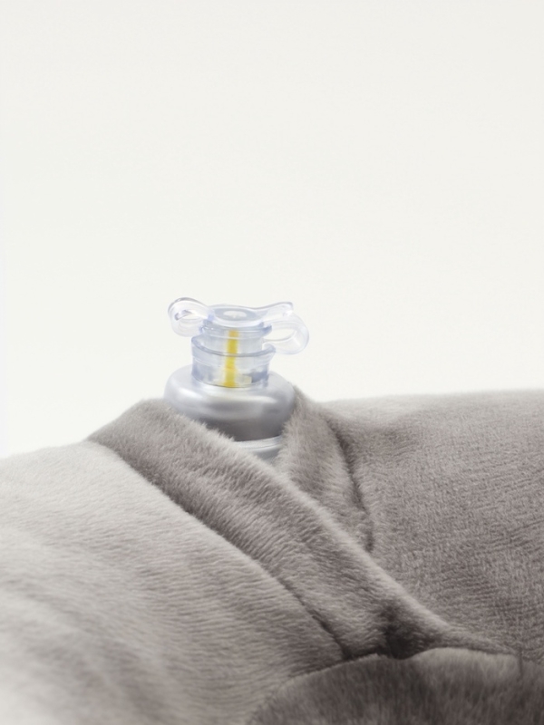 Подушка-воротник надувная 31*31см серый накл OT