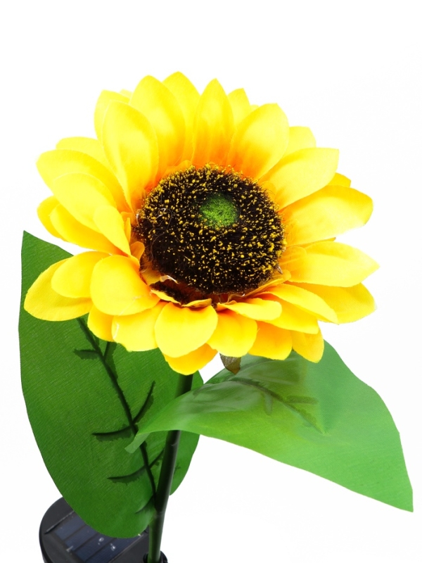 Штекер с подсветкой "Подсолнух" 15х5см/65см