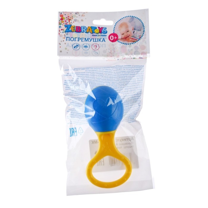 Погремушка &laquo;Маракас с кольцом&raquo;, цвет МИКС