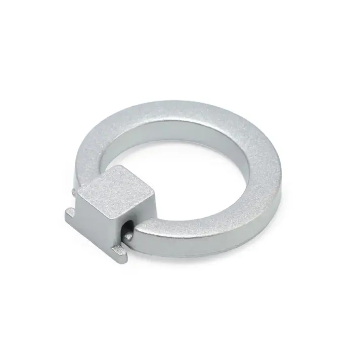 Ручка-кнопка ТУНДРА РК045SN, матовый никель