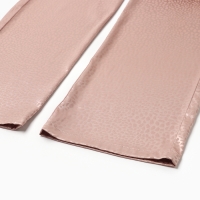 Пижама женская (рубашка, брюки) KAFTAN "Леопард", золотой, р.40-42