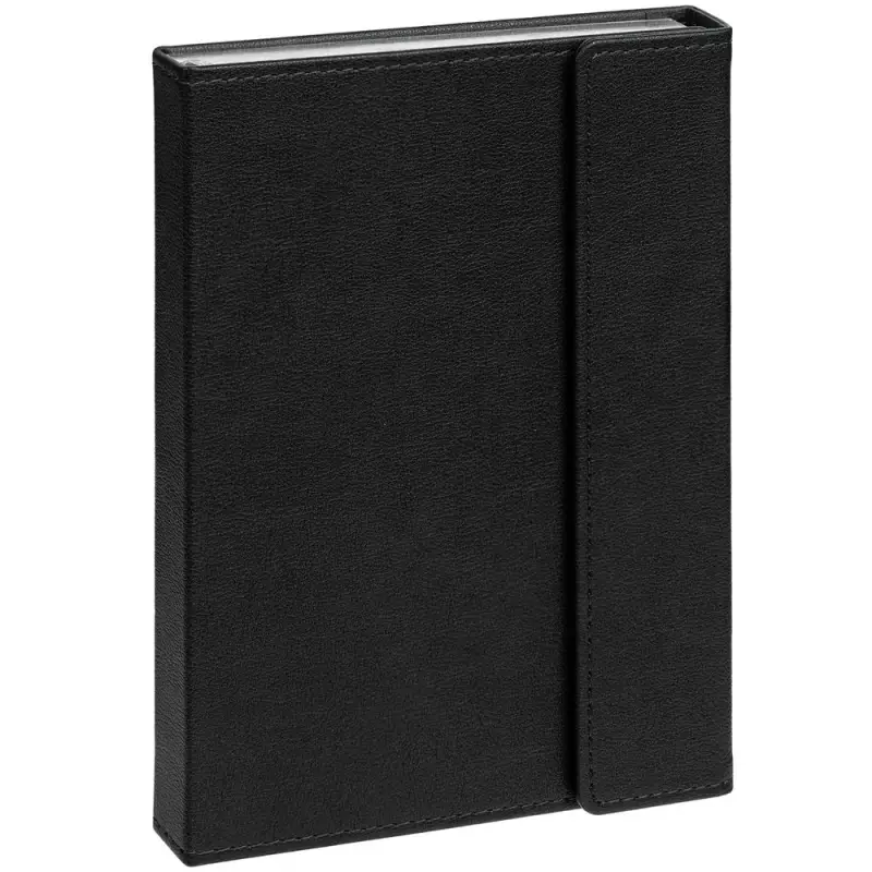 Ежедневник Flap на заказ, недатированный, черный