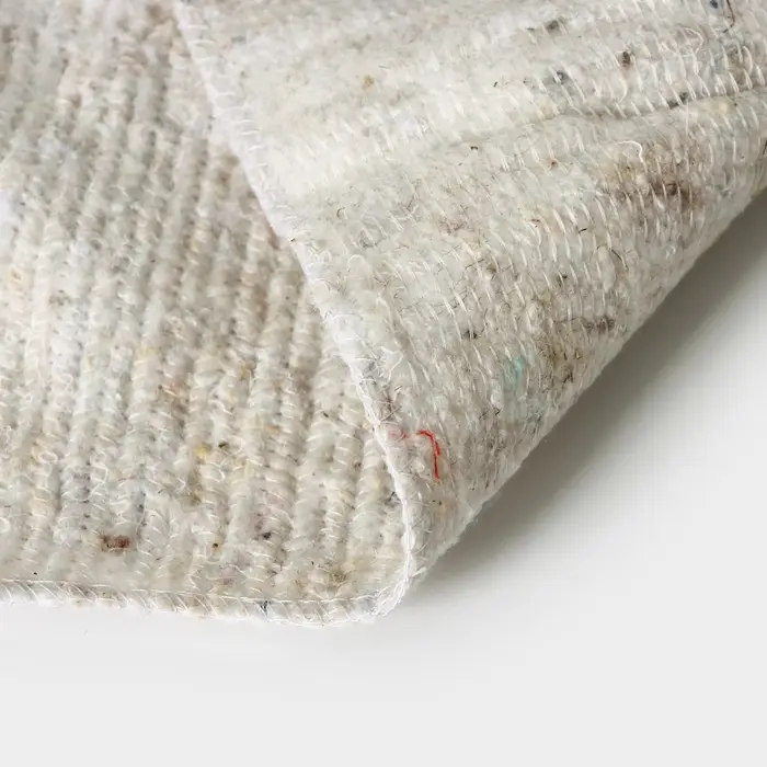 Салфетка - тряпка хозяйственная Доляна, 50&times;60 см, плотность 180 г/м&sup2;, строчка 2,5 мм, с оверлоком, белая