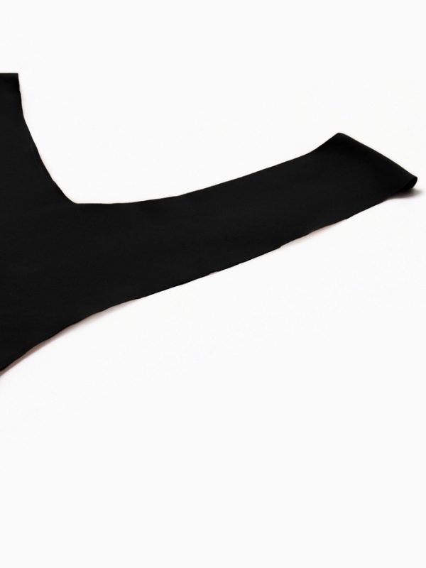 Трусы бесшовные бразильяно KAFTAN, цв. черный, р-р 40-42