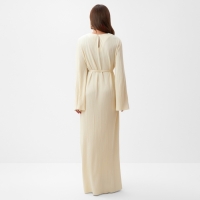 Платье женское MIST Classic collection, макси, размер 48-50, бежевое