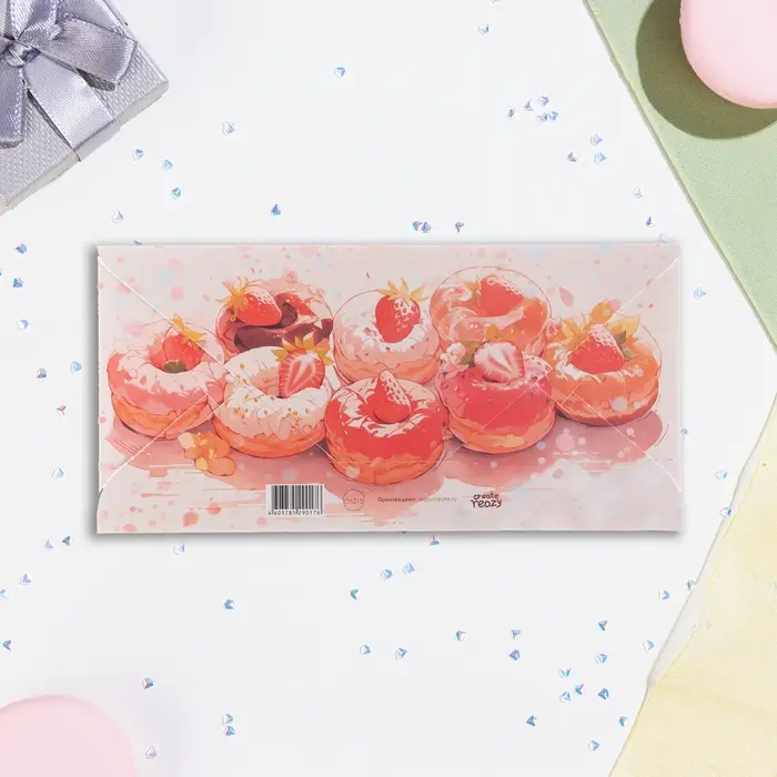 Конверт для денег &laquo;С самыми теплыми и нежными пожеланиями!&raquo;, 16.5&times;8 см