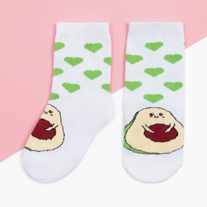 Носки детские KAFTAN "Авакадо", р-р 18-20, белый