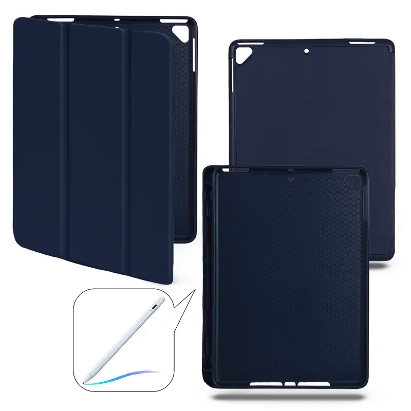 Чехол-книжка Ipd Air Smart Case (Pencill) Dark Blue №12
