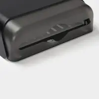 Диспенсер бумажных полотенец в листах, пластик черный