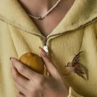 Чокер &laquo;Стразик&raquo; сердце и жемчужные бусины, белый в серебре, 36 см + 5 см доп, цепочка