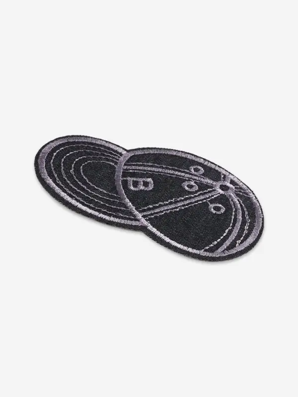 Термоаппликация &laquo;Кепка&raquo;, 9.5&times;6 см, чёрная