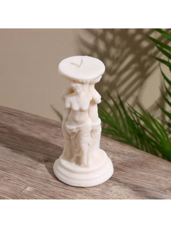 Свеча "Афродита" 8х8х15 см, соевый воск