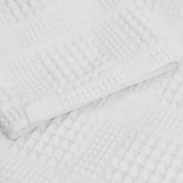 Халат вафельный мужской SL HOME: Chess Халат вафельный мужской SL HOME: Chess "Блан де Блан", размер XL, 100% хлопок, 340 г/м2