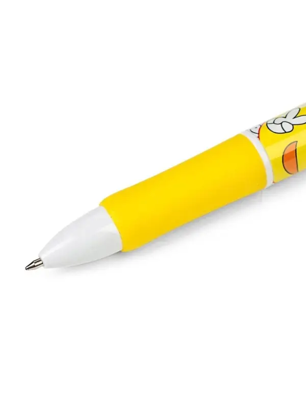 Ручка шариковая многоцветная Calligrata, автоматическая, 4 цвета, с рисунком, МИКС