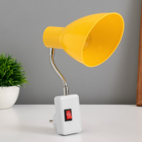 Бра в розетку "Классика" 1х10Вт Е27 желтый 10х14,5х25 см Бра в розетку "Классика" 1х10Вт Е27 желтый 10х14,5х25 см