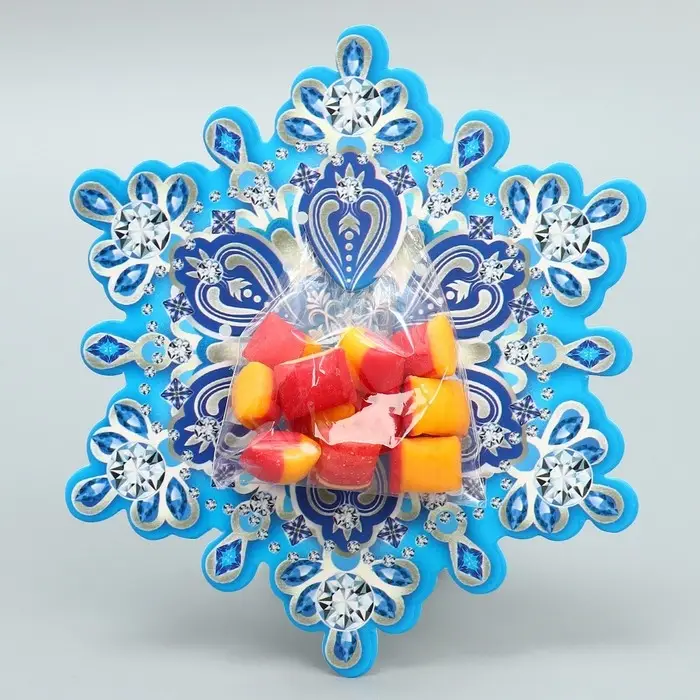 Пакет под сладости &laquo;Снежинка&raquo;, 11 х 6 см