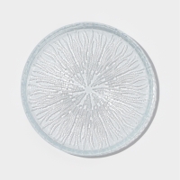 Тарелка обеденная "Radiant" 21 см, цвет прозрачный