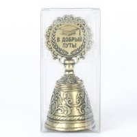 Колокольчик сувенирный на выпускной &laquo;Удачи тебе!&raquo;