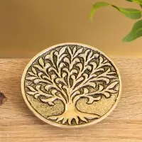 Подставка под благовония "Священное дерево" алюминий 10,5 см