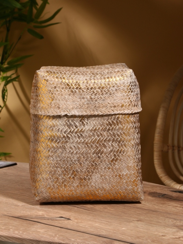 Корзинка плетеная "Аварис" 24х24х28 см