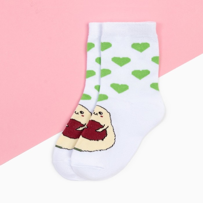 Носки детские KAFTAN "Авакадо", р-р 18-20, белый