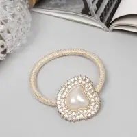 Резинка для волос "Кейли" сердце, 5 см