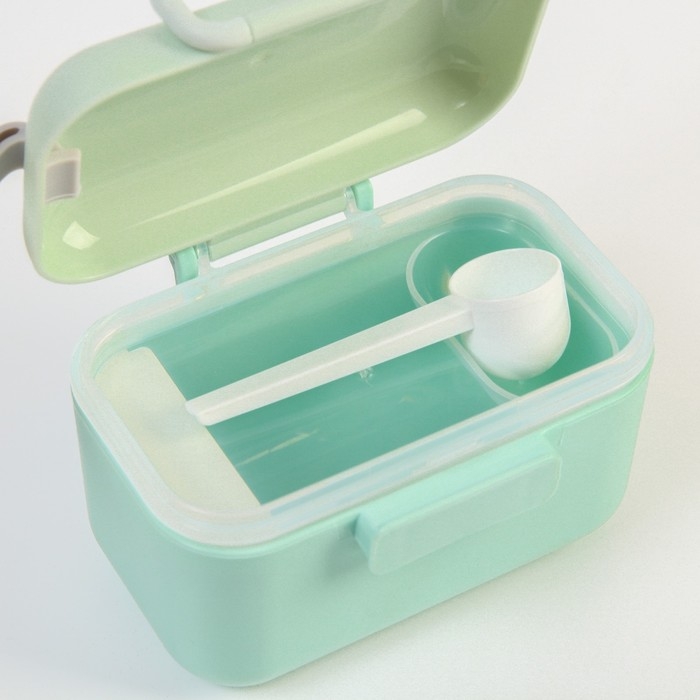 Контейнер для детского питания №2, 400 мл., цвет бирюзовый Контейнер для детского питания №2, 400 мл., цвет бирюзовый