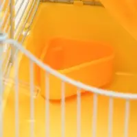 Клетка для грызунов "Пижон", укомплектованная с замком, 27 х 21 х 31 см, жёлтая