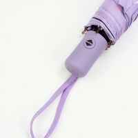 Зонт автоматический &laquo;Цветы&raquo;, эпонж, 3 сложения, 8 спиц, R = 48/55 см, D = 110 см, цвет МИКС