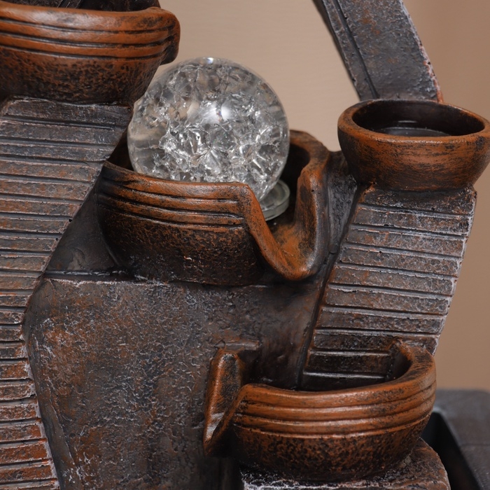 Фонтан Фонтан "Кеннет" 28х23 см (с подсветкой)