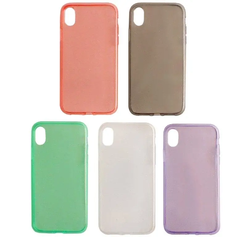 Чехол iPh XR TPU с блеском