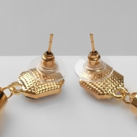 Серьги &laquo;Кисти&raquo; сияние, цвет фиолетовый в золоте, L кисти 8 см