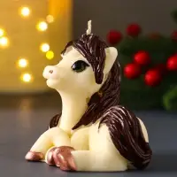 Свеча декоративная &laquo;Лошадка Красотка&raquo;, 7.5&times;8&times;6 см