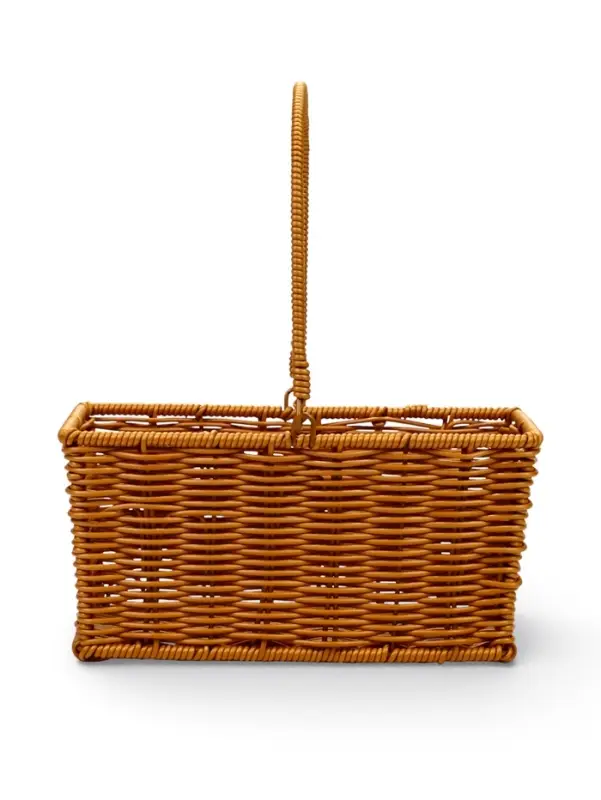 Набор корзин 2 шт 23х11х13  26х17х15 см ручка h=18/18 см металл каркас