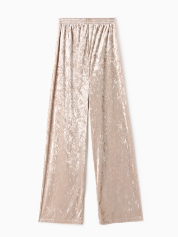 Брюки домашние KAFTAN Velvet 44-46, бежевый
