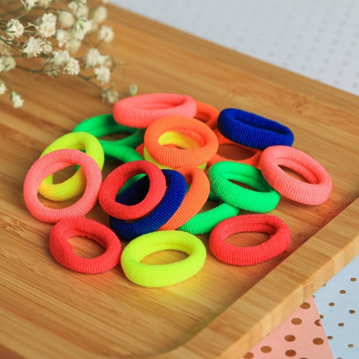 Резинки для волос , набор &laquo;Махрушка&raquo;, принцесса, 70 шт.