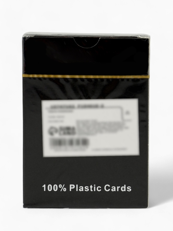 Карты игральные пластиковые 54 шт Poker Club, для игры в покер, 9 х 6 см, синяя рубашка