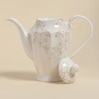 Заварочный чайник SL Home &laquo;Аманде&raquo;, 27,5&times;14&times;24 см, фарфор, белый