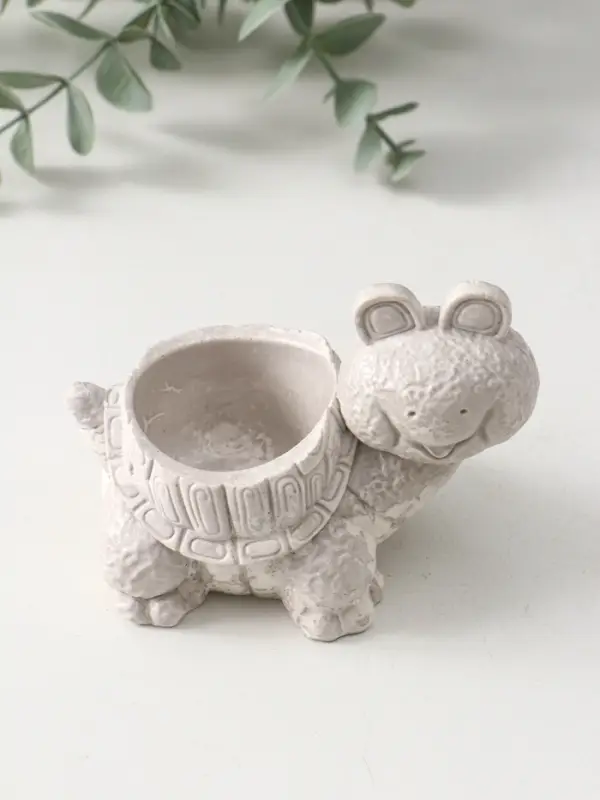 Фигура с подставкой для мелочей &laquo;Черепаха&raquo;, 7.5&times;10&times;6 см, под камень