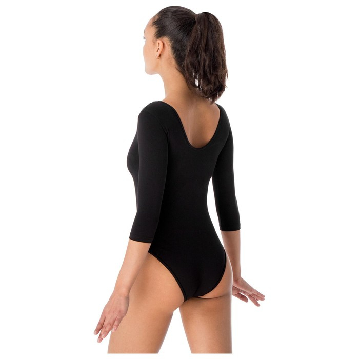 Купальник для гимнастики и танцев Grace Dance, р. 40, цвет чёрный