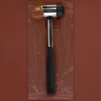 Киянка для кожевника, 27,5 &times; 8 см, цвет чёрный/зелёный