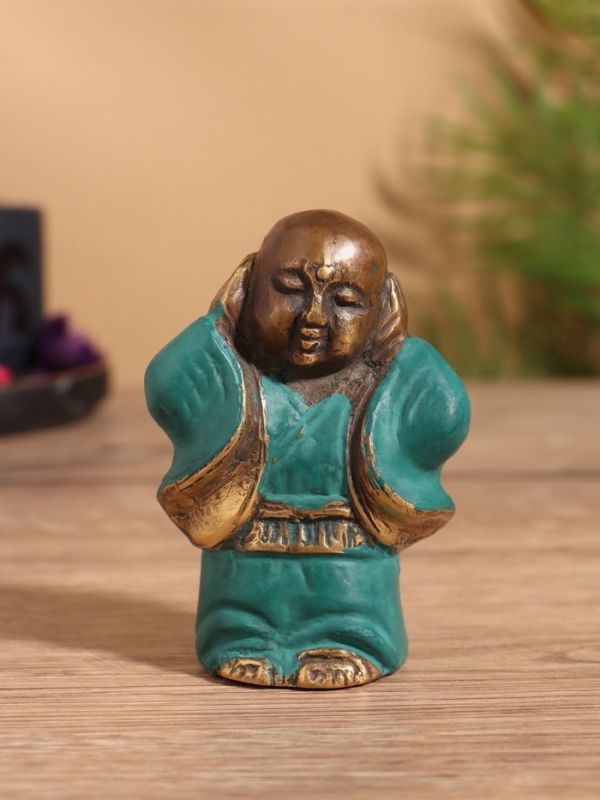 Сувенир бронза "Монах" 5х4х8 см