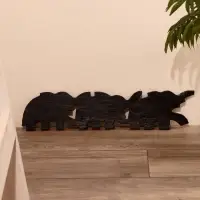 Панно декоративное &laquo;Три слона&raquo;, 50&times;13&times;1.5 см, МИКС