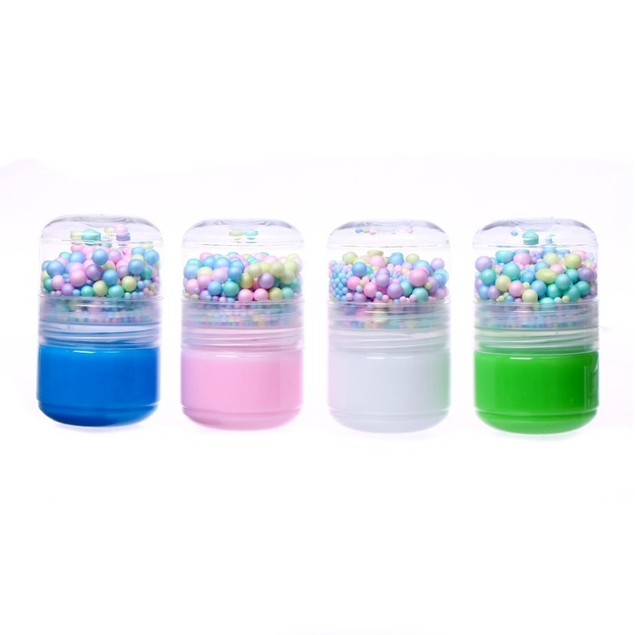 Лизун - слайм &laquo;Шарики&raquo;, цвета МИКС